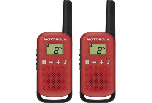 Motorola Funkgerät PMR Talkabout T42, rot