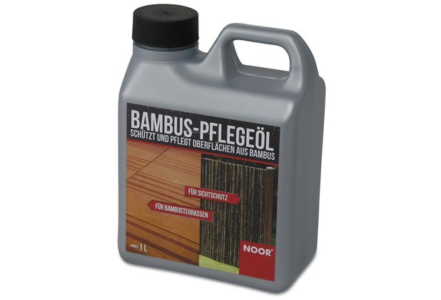NOOR Bambusschutz Pflegeöl UV Wetterschutzöl 1L Bambus