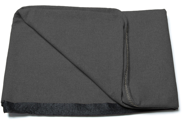 Nosh Bezug fr Bettkopfteil Dyla in Schwarz fr Bett von 150 cm
