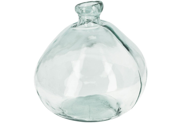 Nosh Brenna Vase aus transparentem Glas 100% recycelt 33 cm