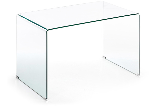 Nosh Burano Schreibtisch aus Glas 125 x 70 cm