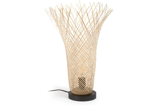 Nosh Citalli Tischlampe aus Bambus mit natrlichem Finish