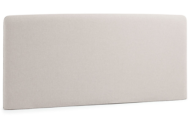 Nosh Dyla Bettkopfteil mit abnehmbarem Bezug beige fr Bett von 150 cm
