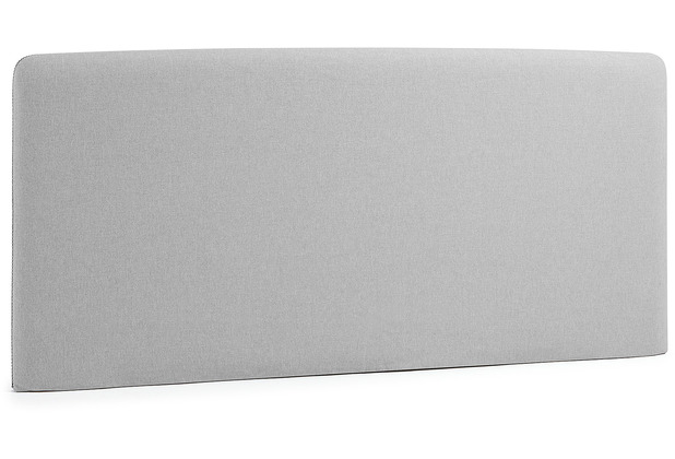 Nosh Dyla Bettkopfteil mit abnehmbarem Bezug grau fr Bett von 160 cm