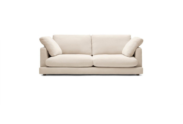 Nosh Gala 3-Sitzer Sofa beige 210 cm