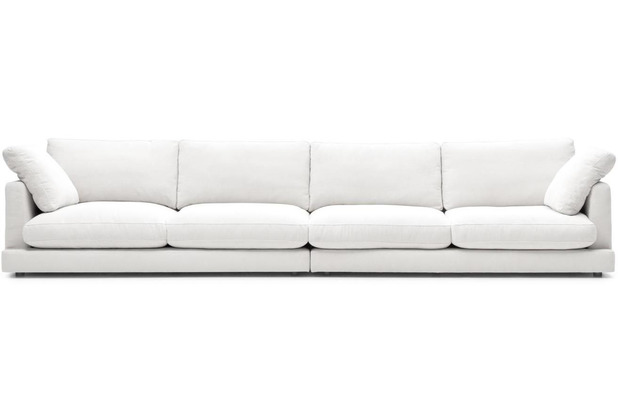 Nosh Gala 6-Sitzer-Sofa wei 390 cm