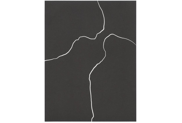 Nosh Keilani Bild aus Papier schwarz 21 x 28 cm