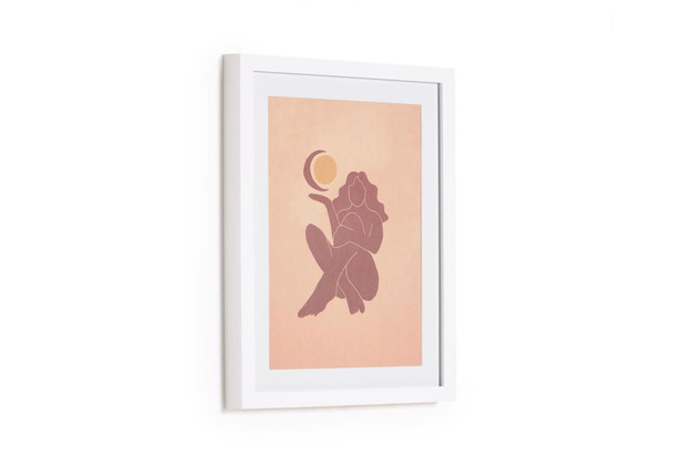 Nosh Zinerva Bild Frau Sonne und Mond mehrfrbig 30 x 40 cm
