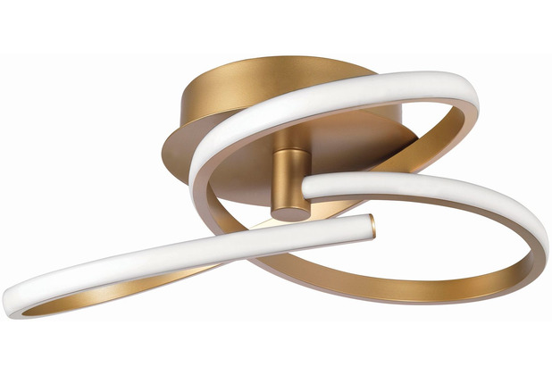 Nova Luce Deckenleuchte FUSION LED Messing Gold