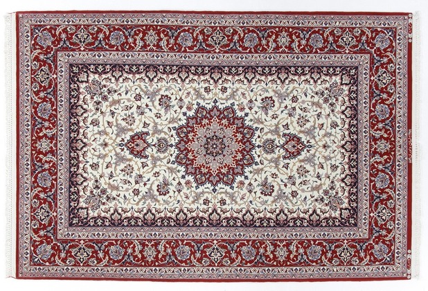 Oriental Collection Isfahan Teppich auf Seide 131 cm x 196 cm