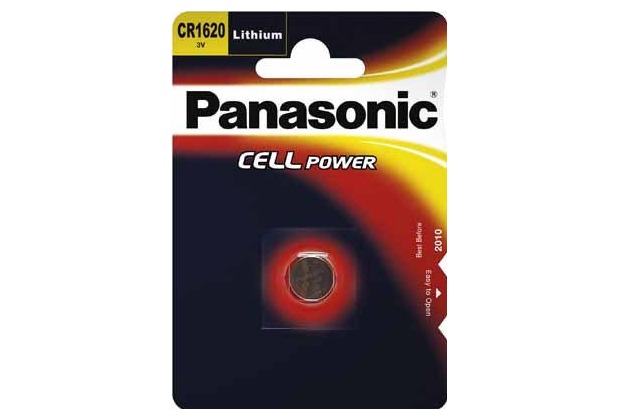 Panasonic CR1620 Lithium, Blister, 3v