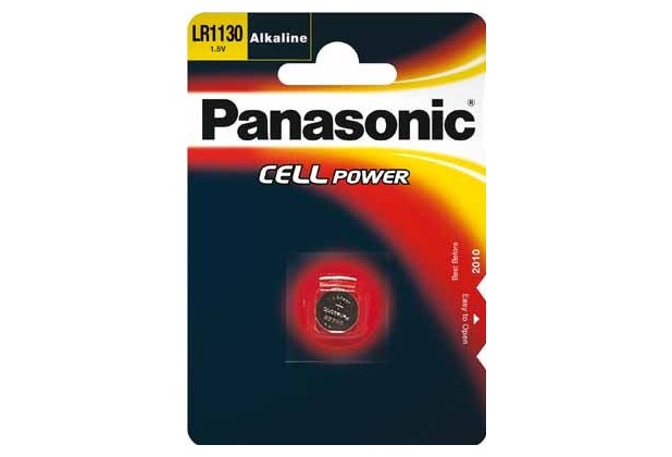 Panasonic LR1130 Alkali, Blister, 1,5v