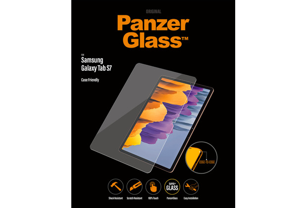 PanzerGlass fr Samsung Galaxy Tab S7 Case Friendly