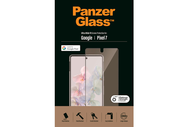 PanzerGlass Google Pixel 7, Classic fit, Black AB
