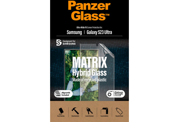 PanzerGlass S. Galaxy S23 Ultra UWF PET-Flaschen AB wA
