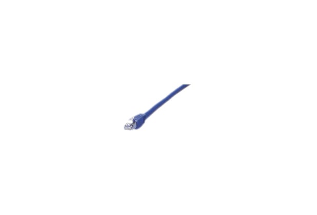 Equip Patchkabel 1,0m doppelt geschirmt (Folien- und Geflechtschirm) blau