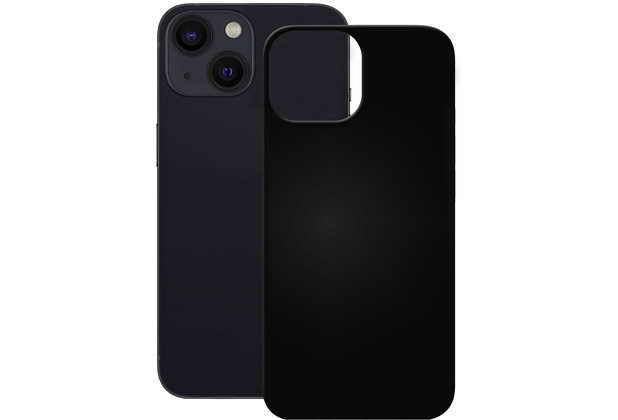 Pedea Soft TPU Case für iPhone 13 mini, schwarz