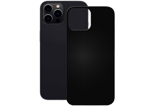 Pedea Soft TPU Case für iPhone 13 Pro, schwarz