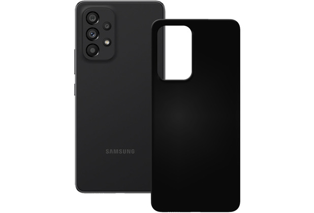 Pedea Soft TPU Case für Samsung Galaxy A53 5G, schwarz