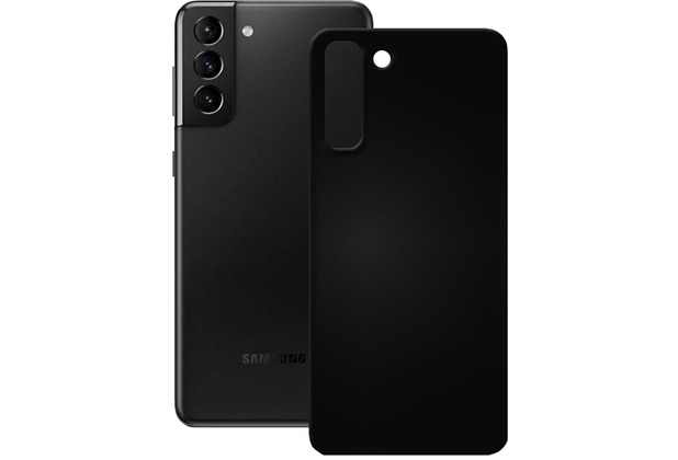 Pedea Soft TPU Case für Samsung Galaxy S21 FE, schwarz
