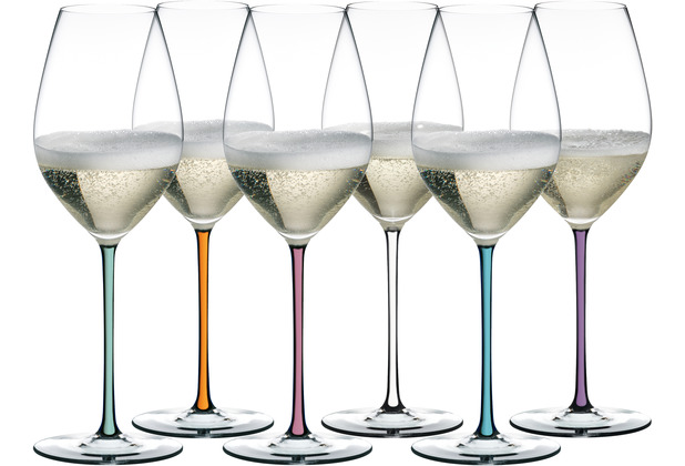 Riedel Fatto A Mano Champagner Weinglas 6er-Set