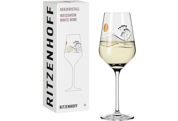 Ritzenhoff Herzkristall Weiweinglas #8 Von Christine Kordes