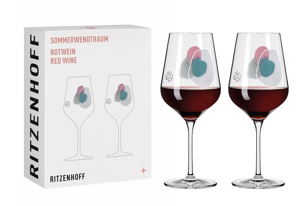 Ritzenhoff Sommerwendtraum Rotweinglas-Set #1 von Romi Bohnenberg