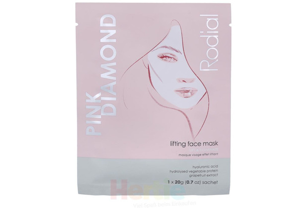 Rodial Pink Diamond Instant Lifting Mask Set 4x20gr 80 gr