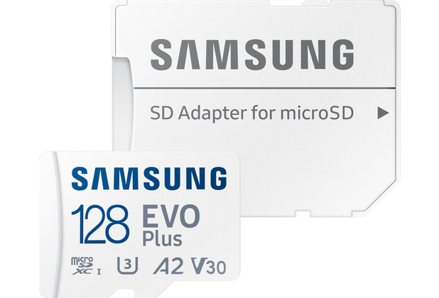 Samsung EVO Plus microSD-Speicherkarte 128 GB (2021)