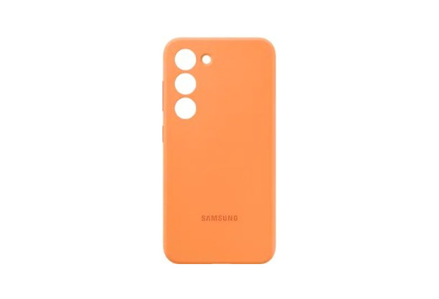 Samsung Galaxy S23 Silicone Case Orange