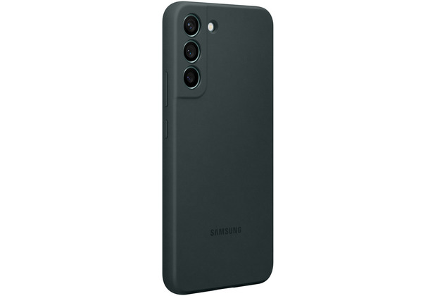 Samsung Silicone Cover für Galaxy S22+, Forest Green