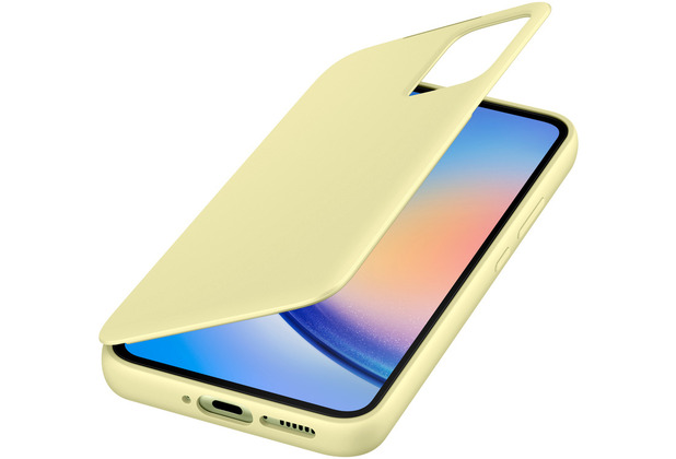 Samsung Smart View Wallet Case für Galaxy A34 5G, Lime