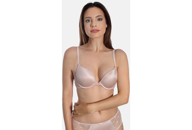 Sassa Dotted Mesh Push Up-BH 29039 nude 75A