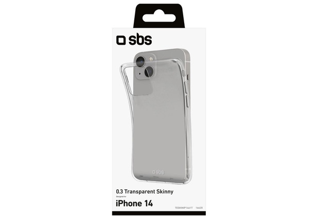 SBS Skinny Cover for iPhone 14, transparent