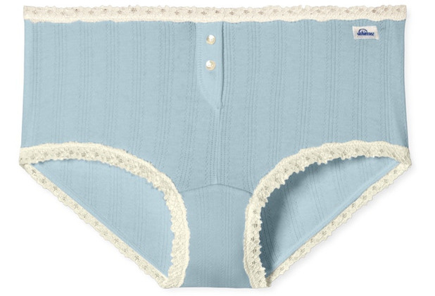 Schiesser Damen Micro-Pants - Agathe bluebird 162564-420 34