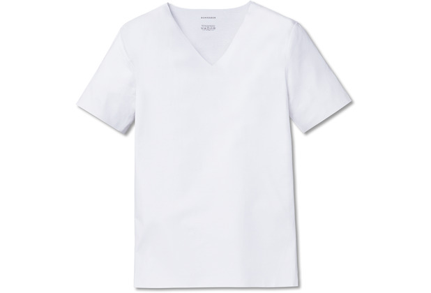 Schiesser Herren T-shirt V-Ausschnitt wei 152832-100 7 = XL