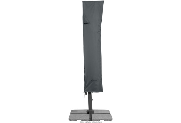 Schneider Schirme Premium-Schutzhülle für Ampelschirme bis 400cm Ø und 3x3m (mit RV und Stab)
