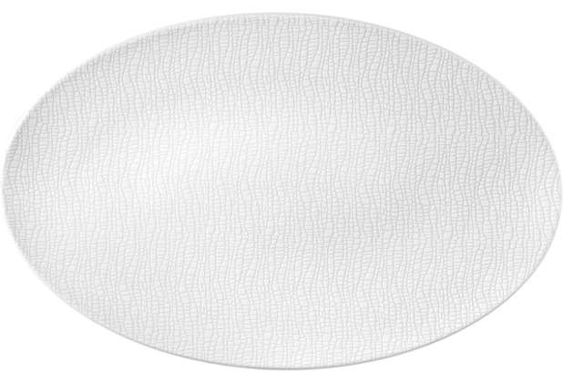 Seltmann Weiden Servierplatte oval 40x26 cm Life Fashion luxury white