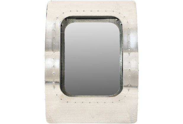 SIT AIRMAN Spiegel in Form eines Flugzeug-Bullauges silber