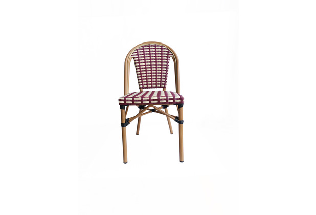 SIT SIT&CHAIRS Stuhl, 2er-Set beige, rot