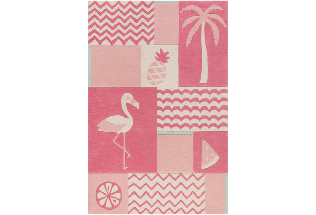 smart kids Kinderteppich Fruity Flamingo SM-4294-02 pink 120x170