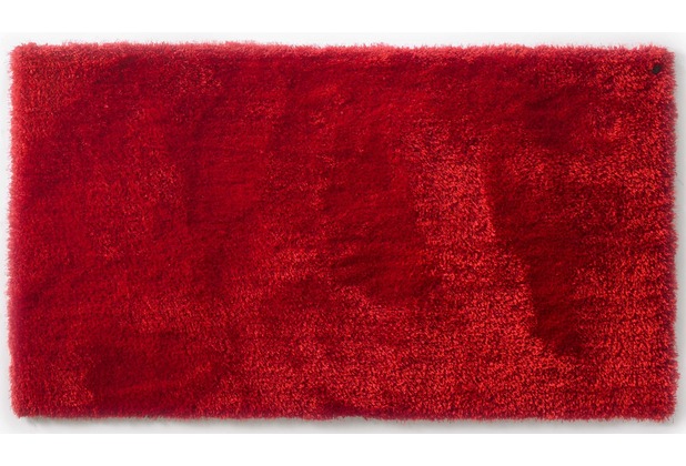 Tom Tailor Teppich Soft -  Uni rot 140 cm x 200 cm