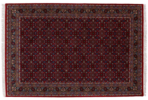 THEKO Teppich Benares Herati red 40 x 60 cm