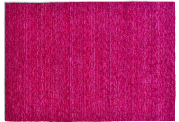 THEKO Teppich Holi Uni pink 170 x 240 cm