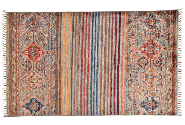THEKO Orientteppich Kandashah 0305 brown multi 84 x 130 cm