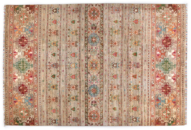 THEKO Orientteppich Kandashah 0312 natural multi 209 x 298 cm