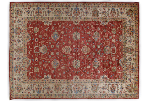 THEKO Orientteppich Kandashah 1217 red / cream 204 x 295 cm