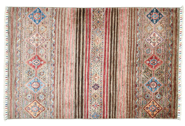 THEKO Orientteppich Kandashah 3163 brown multi 107 x 148 cm