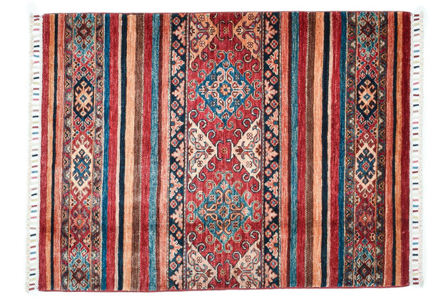 THEKO Orientteppich Kandashah 3714,2 red multi 86 x 117 cm