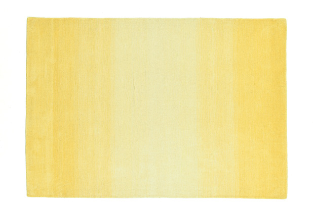 THEKO Teppich Wool Comfort Ombre 850 gelb 60 x 90 cm